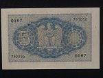 5 Lire 1939, BNB. B314a, Pi. 28