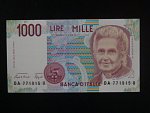 1000 Lire 1990, podpis Ciampi/Speziali, BNB. B465a, Pi. 114a