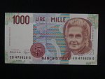 1000 Lire 1990, podpis Fazio/Speziali, BNB. B465b, Pi. 114b