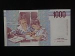1000 Lire 1990, podpis Fazio/Speziali, BNB. B465b, Pi. 114b