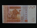 ZÁPADNÍ AFRIKA, TOGO, 1000 Francs 2017, BNB. B121Tq, Pi. 815Tq