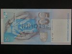 50 Sk 2005 série K, 1x vodorovná perf. SPECIMEN
