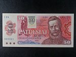 50 Sk/Kčs 1987 série I 24 kolkovaná, poslední série