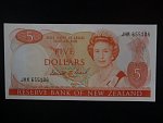NOVÝ ZÉLAND, 5 Dollars 1989, série JHK, BNB. B118c, Pi. 171