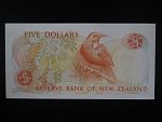 NOVÝ ZÉLAND, 5 Dollars 1989, série JHK, BNB. B118c, Pi. 171