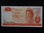 NOVÝ ZÉLAND, 5 Dollars 1977, BNB. B112d, Pi. 165