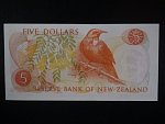 NOVÝ ZÉLAND, 5 Dollars 1977, BNB. B112d, Pi. 165