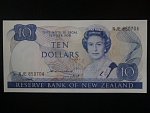 NOVÝ ZÉLAND, 10 Dollars 1981, BNB. B119a, Pi. 172