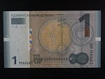 AZERBAJDŽÁN, 1 Manat 2017, BNB. B401b, Pi. 31