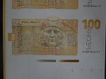 Rašín, 100 Kč 2019 série RH 02 + RC 04 s 2x perf. SPECIMEN, pravá půlka archu (V2)