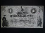 Hungarian Fond, New York - 1 Dollar 1852, Pi. S136c
