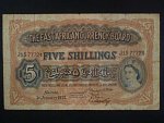 VÝCHODNÍ AFRIKA, 5 Shillings 1955, BNB. B223c, Pi. 33