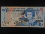 VÝCHODOKARIBSKÉ STÁTY, 10 Dollars 2004 (Dominica), BNB. B227d, Pi. 43