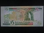 VÝCHODOKARIBSKÉ STÁTY, 5 Dollars 2003 (Grenada), BNB. B226d, Pi. 42