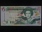 VÝCHODOKARIBSKÉ STÁTY, 5 Dollars 2001 (Monserrat), BNB. B221m, Pi. 37