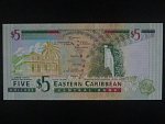 VÝCHODOKARIBSKÉ STÁTY, 5 Dollars 2001 (Monserrat), BNB. B221m, Pi. 37