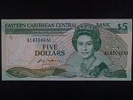 VÝCHODOKARIBSKÉ STÁTY, 5 Dollars 1987 (Monserrat), BNB. B202m, Pi. 18