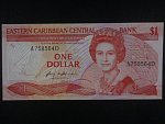 VÝCHODOKARIBSKÉ STÁTY, 1 Dollar 1986 (Dominica), BNB. B201m, Pi. 17