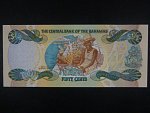 BAHAMY, 1/2 Dollar 2001, BNB. B334a, Pi. 68