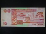 BELIZE, 5 Dollars 1996, BNB. B316a, Pi. 58