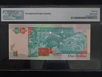 BELIZE, 1 Dollar 1990 - PMG 66, BNB. B309a, Pi. 51