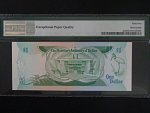 BELIZE, 1 Dollar 1980 - PMG 65, BNB. B201a, Pi. 38a