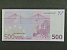 EVROPA - EVROPSKÁ UNIE - 500 Euro 2002 s.N, Rakousko, podpis Mario Draghi, F007 tiskárna Österreichische Banknoten und Sicherheitsdruck, Rakousko