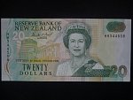NOVÝ ZÉLAND, 20 Dollars 1994 HH, BNB. B130a, Pi. 183