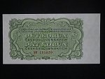 5 Kčs 1953, série AR posunutý číslovač, tiskárna Goznak Moskva