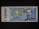 1000 Sk 1985/1993 série C 42, kolek, sériová čísla blíž u sebe