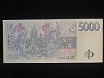 5000 Kč 2026 série 01 N pamětní s přítiskem ČNB 100 LET 1926 - 2026