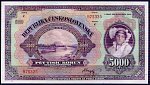 5000 Kč 6.7.1920 série C, neperforovaná!!