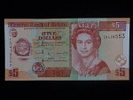 BELIZE, 5 Dollars 2022, BNB. B325i