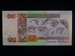 BELIZE, 20 Dollars 2020, BNB. B327g, Pi. 69