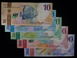 CURACAO A SINT MARTEEN, sada 10-200 Gulden 2025, BNB. B101-105