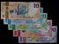 SVĚT - AMERIKA - CURACAO A SINT MARTEEN, sada 10-200 Gulden 2025, BNB. B101-105