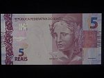 BRAZÍLIE, 5 Reais 2024 - série MB, BNB. B875g