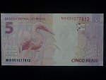 BRAZÍLIE, 5 Reais 2024 - série MB, BNB. B875g