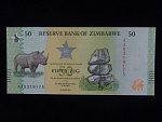 ZIMBABWE, 50 Zig 2026, BNB. B208a