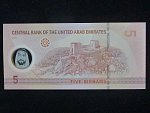 SPOJENÉ ARABSKÉ EMIRÁTY, 5 Dirhams 2023, BNB. B247b