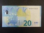 20 Euro 2015 série NN, Rakousko, podpis podpis Lagarde, N017