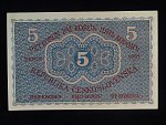 5 Kč 1919 série 0051
