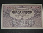 10 Kčs 2.1.1927 série B