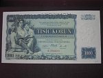 1000 Kč 25.5.1934, série K, 1x perf. SPECIMEN