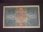 20 Kč 15.4.1919, serie U 162