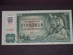 100 Sk 1961 s. C 05, kolkovaná, Baj. SK 3b, Pi. 17
