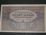 10 Kč 15.4.1919, serie O