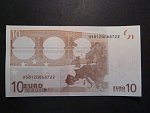 10 Euro 2002 s.U, Francie, podpis Jeana-Clauda Tricheta, L038 tiskárna Banque de France, Francie
