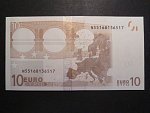 10 Euro 2002 s.N, Rakousko, podpis Jeana-Clauda Tricheta, F010 tiskárna Österreichische Banknoten und Sicherheitsdruck, Rakousko