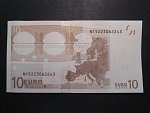 10 Euro 2002 s.N, Rakousko, podpis Jeana-Clauda Tricheta, F012 tiskárna Österreichische Banknoten und Sicherheitsdruck, Rakousko